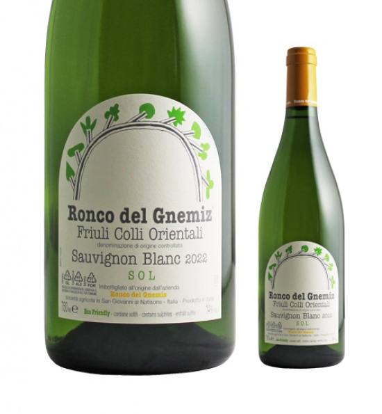 Sauvignon Blanc Sol, Ronco del Gnemiz - Friuli, Italy